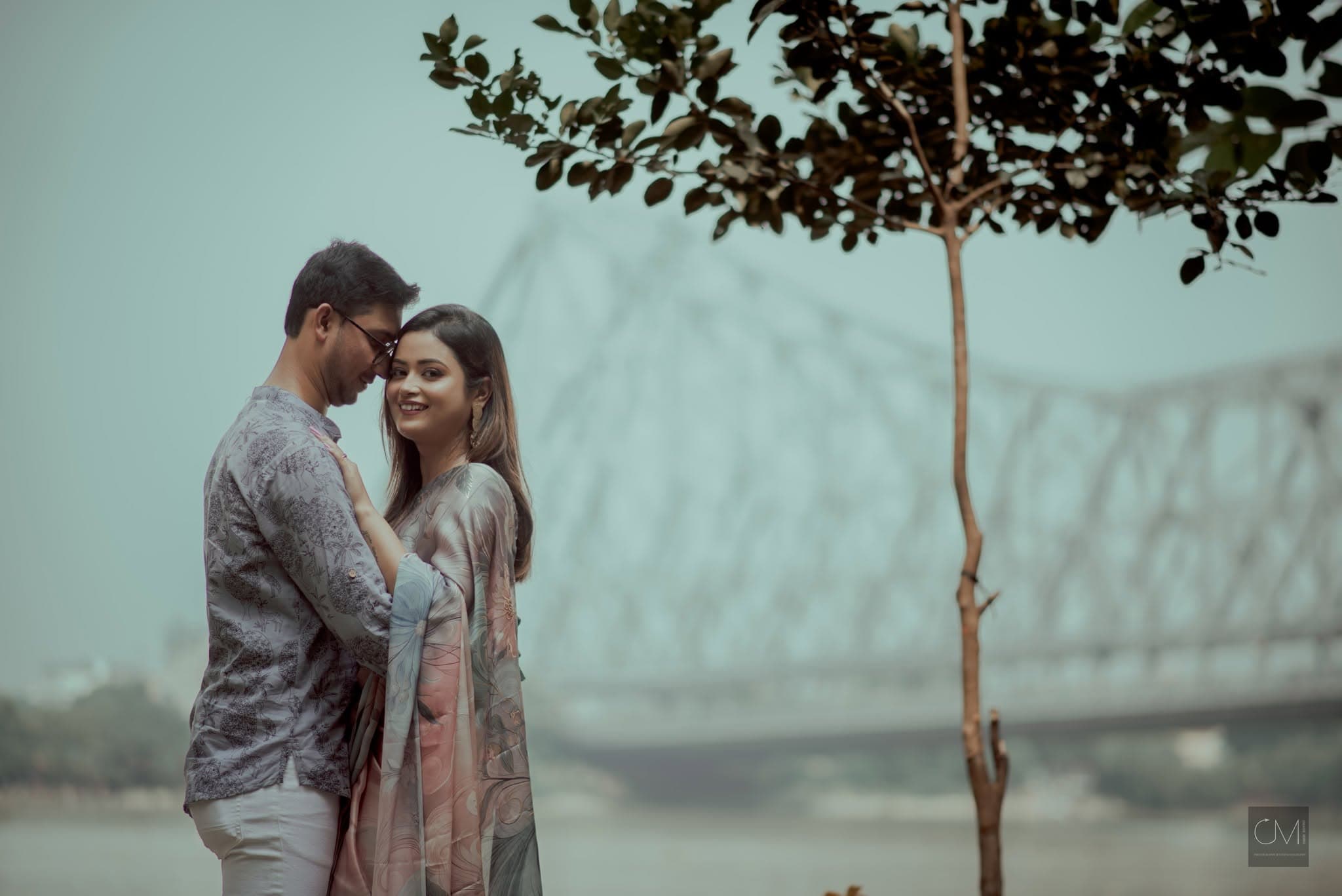 Creative Monks pre-wedding portrait